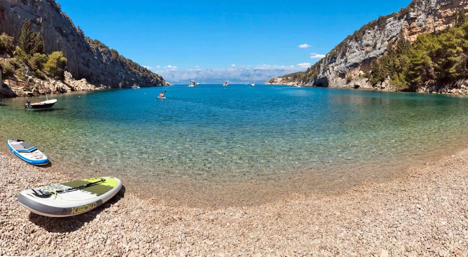 Pokrivenik Bay on Hvar