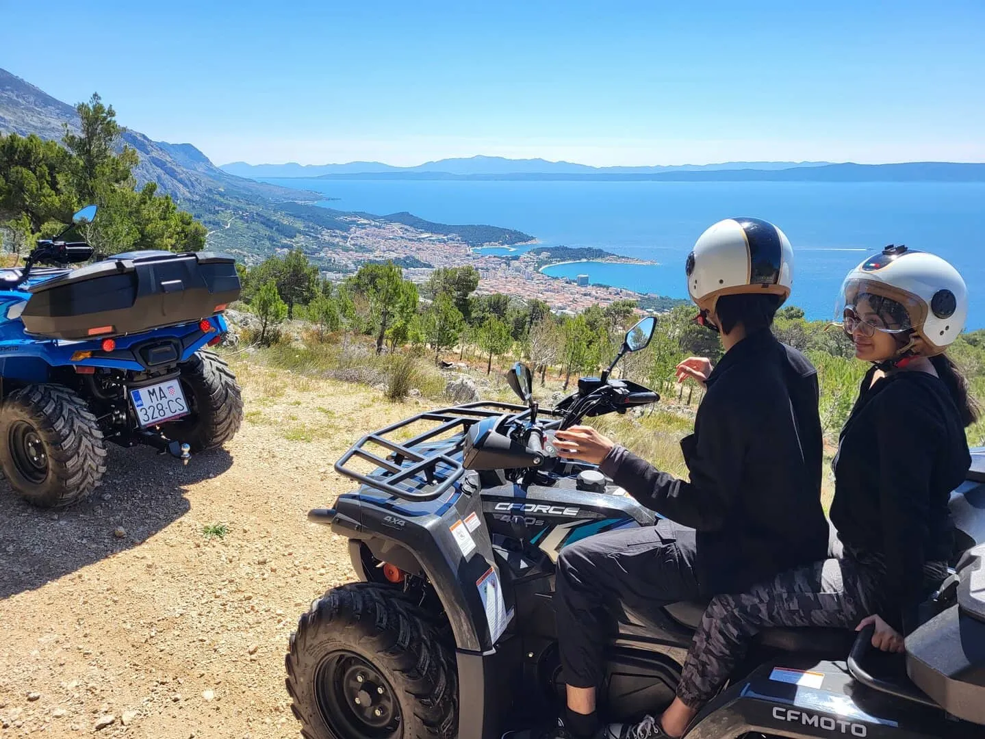 Off-road adventure near Makarska