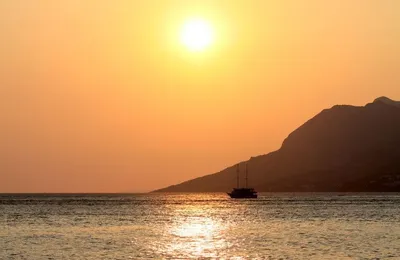 Sunset drive and return