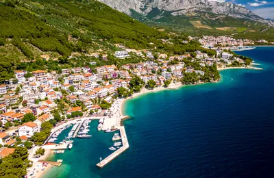 Departure from Brela